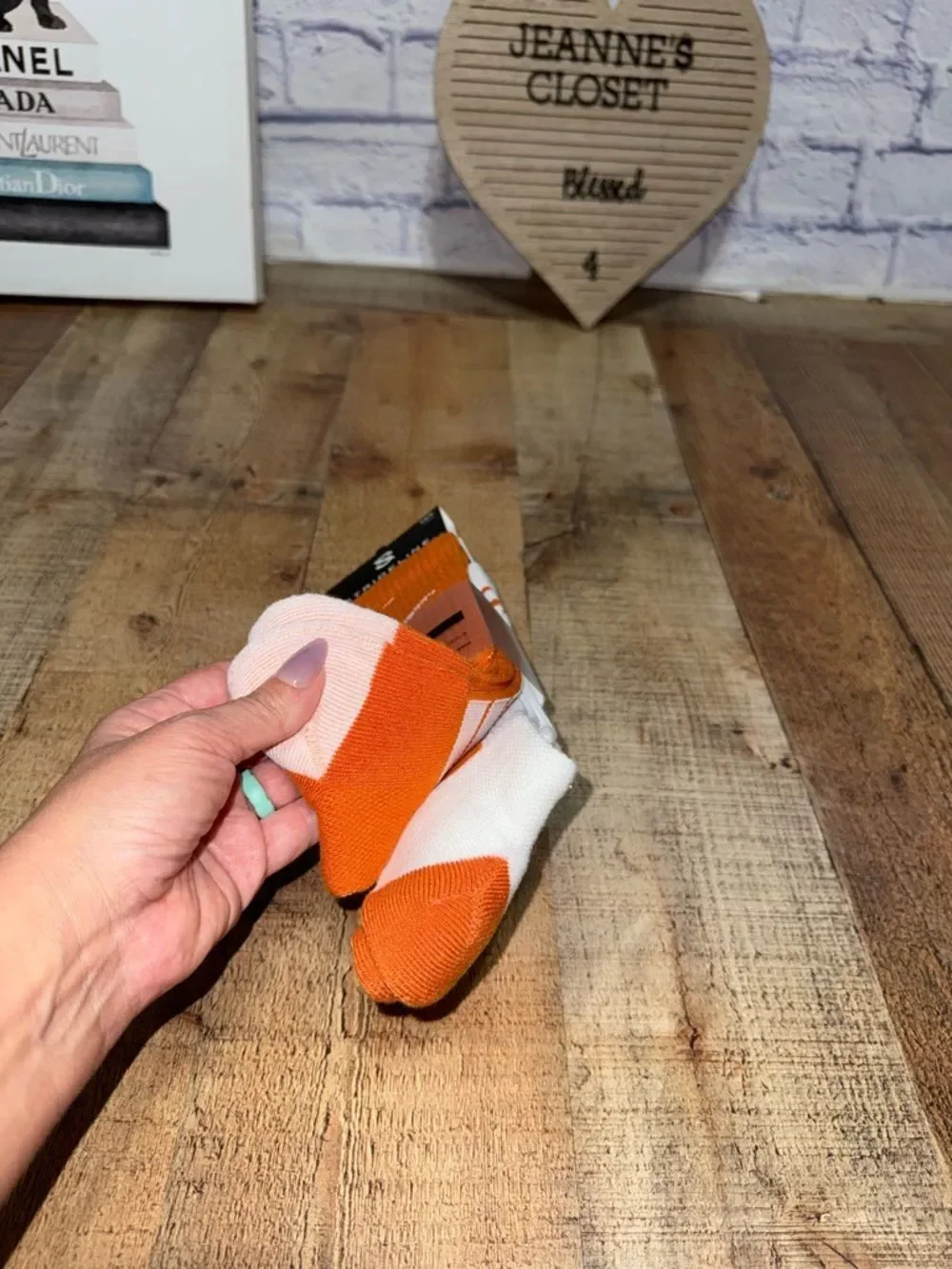 University of Texas Longhorns UT Unisex Socks Burnt Orange One Size NEW 2 Pack